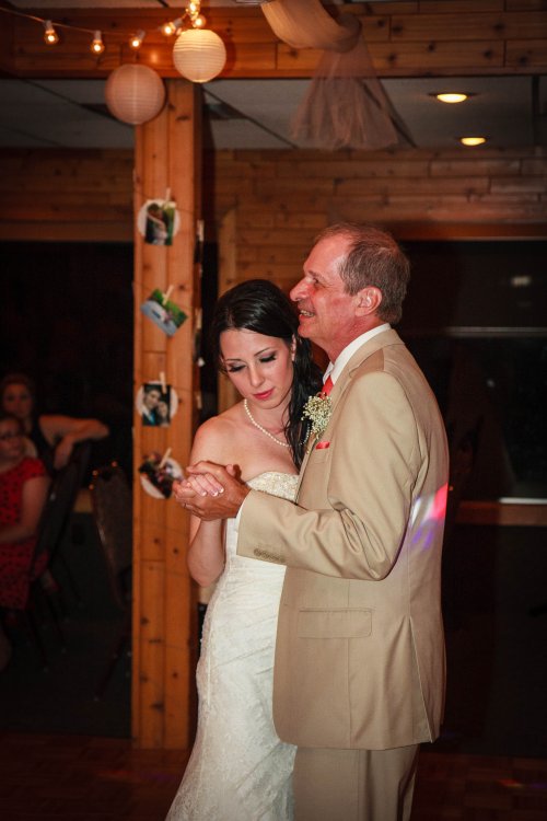 Father and bride dance
